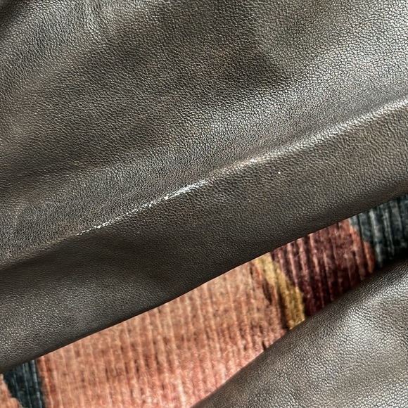 Wilson’s Leather Bomber Jacket Removable Hood Fall Jacket - Picture 3 of 5